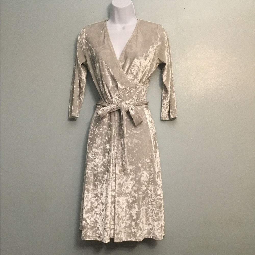 Leota Silver Dress